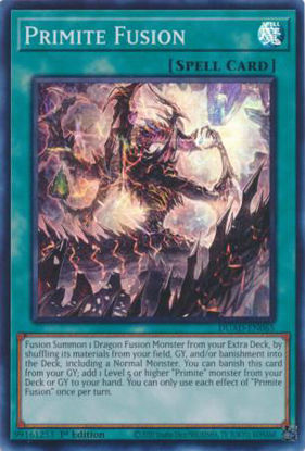 Primite Fusion - DUAD-EN065 - Super Rare 1st Edition