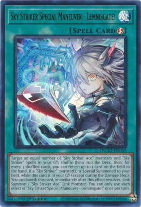 Sky Striker Special Maneuver - Lemnisgate! - DUAD-EN069 - Ultra Rare 1st Edition