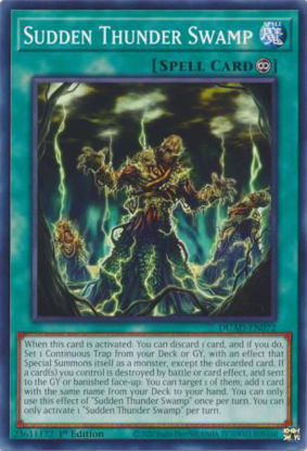 Sudden Thunder Swamp - DUAD-EN072 - Common 1st Edition