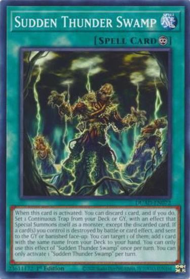 Sudden Thunder Swamp - DUAD-EN072 - Common 1st Edition