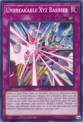 Unbreakable Xyz Barrier - DUAD-EN074 - Common 1st Edition
