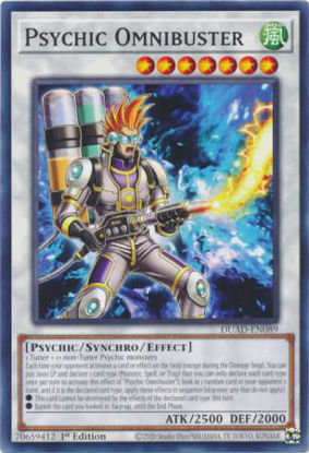 Psychic Omnibuster - DUAD-EN089 - Common 1st Edition