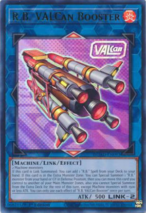 R.B. VALCan Booster - DUAD-EN093 - Ultra Rare 1st Edition