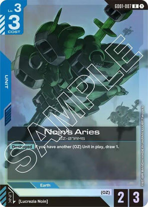 Noin's Aries - GD01-007 - Rare