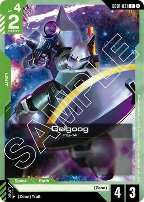 Gelgoog - GD01-031 - Uncommon