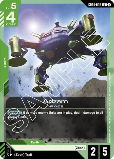Adzam - GD01-038 - Uncommon