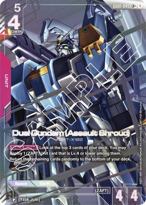 Duel Gundam (Assault Shroud) - GD01-045 - Legendary Rare+