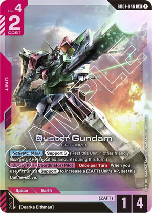 Buster Gundam - GD01-046 - Legendary Rare