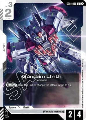 Gundam Lfrith - GD01-086 - Common