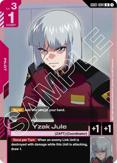 Yzak Jule - GD01-094 - Uncommon