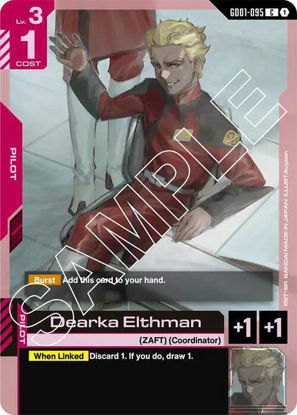 Dearka Elthman - GD01-095 - Common