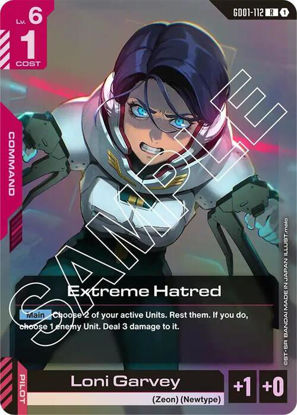 Extreme Hatred - GD01-112 - Rare
