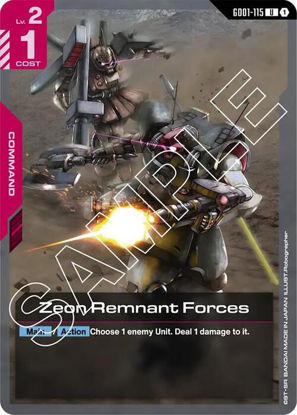 Zeon Remnant Forces - GD01-115 - Uncommon