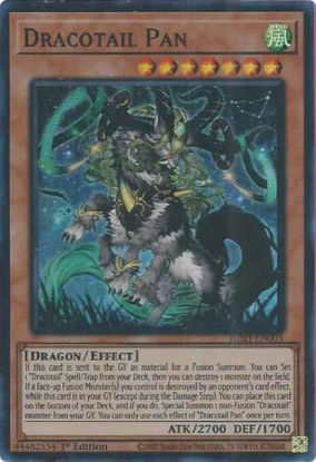 Dracotail Pan - JUSH-EN003 - Super Rare 1st Edition