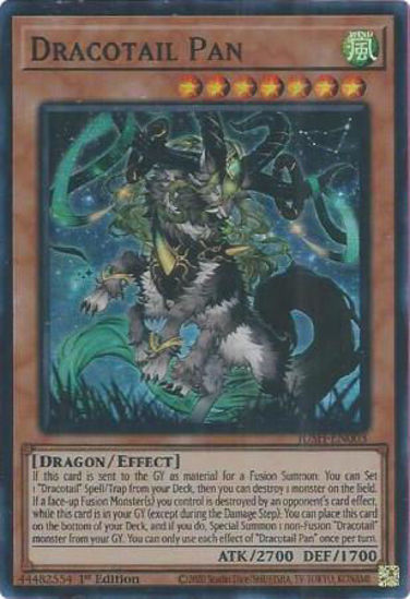 Dracotail Pan - JUSH-EN003 - Super Rare 1st Edition