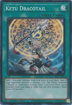 Ketu Dracotail - JUSH-EN008 - Super Rare 1st Edition