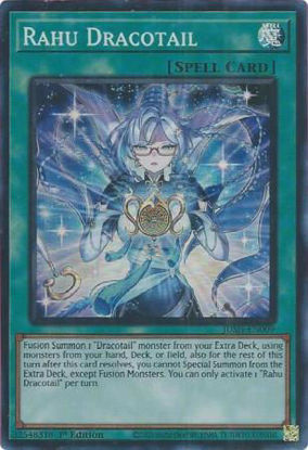 Rahu Dracotail - JUSH-EN009 - Super Rare 1st Edition
