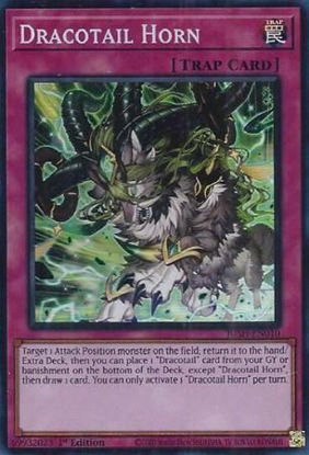 Dracotail Horn - JUSH-EN010 - Super Rare 1st Edition