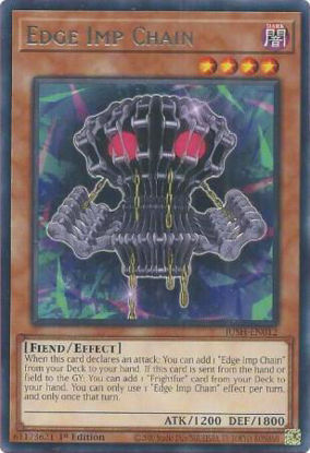 Edge Imp Chain - JUSH-EN012 - Rare 1st Edition