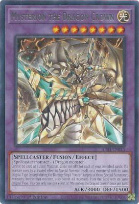 Mysterion the Dragon Crown - JUSH-EN013 - Rare 1st Edition