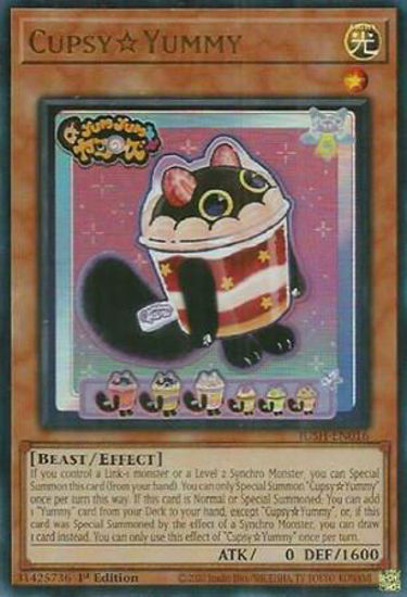Cupsy☆Yummy - JUSH-EN016 - Ultra Rare 1st Edition