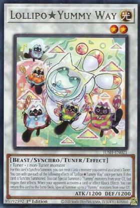 Lollipo★Yummy Way - JUSH-EN021 - Super Rare 1st Edition