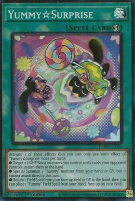 Yummy☆Surprise - JUSH-EN025 - Super Rare 1st Edition