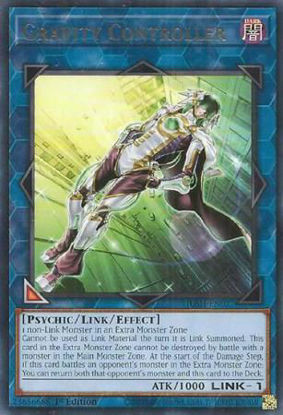 Gravity Controller - JUSH-EN027 - Rare 1st Edition