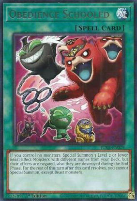 Obedience Schooled - JUSH-EN029 - Rare 1st Edition