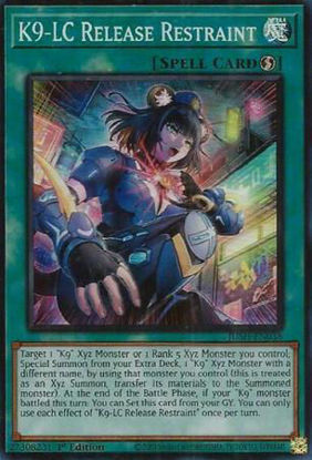 K9-LC Release Restraint - JUSH-EN038 - Super Rare 1st Edition