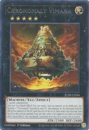 Chronomaly Vimana - JUSH-EN044 - Rare 1st Edition