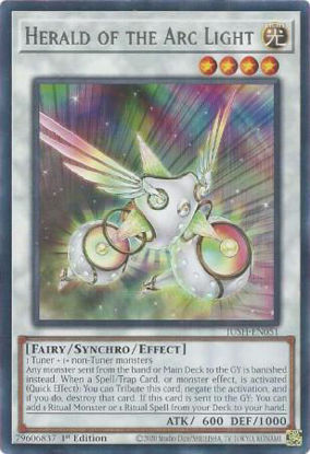 Herald of the Arc Light - JUSH-EN051 - Rare 1st Edition