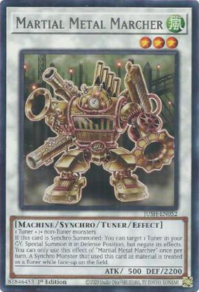 Martial Metal Marcher - JUSH-EN052 - Rare 1st Edition
