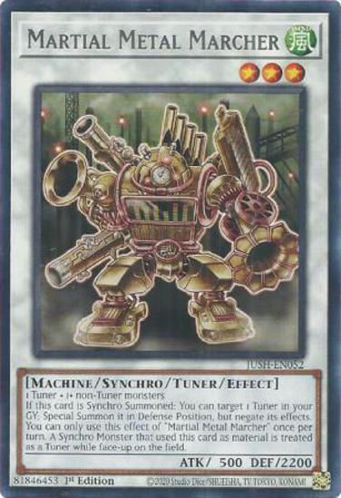 Martial Metal Marcher - JUSH-EN052 - Rare 1st Edition