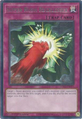 Super Rush Recklessly - JUSH-EN055 - Rare 1st Edition