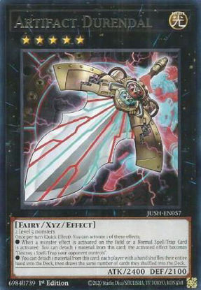 Artifact Durendal - JUSH-EN057 - Super Rare 1st Edition