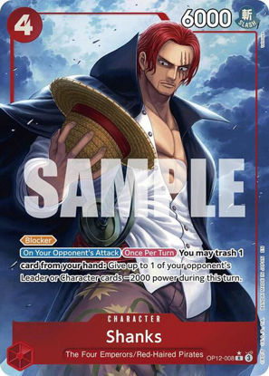 Shanks (Alternate Art) - OP12-008a - Alternate Art