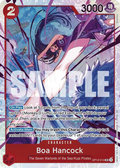 Boa Hancock - OP12-014 - Super Rare
