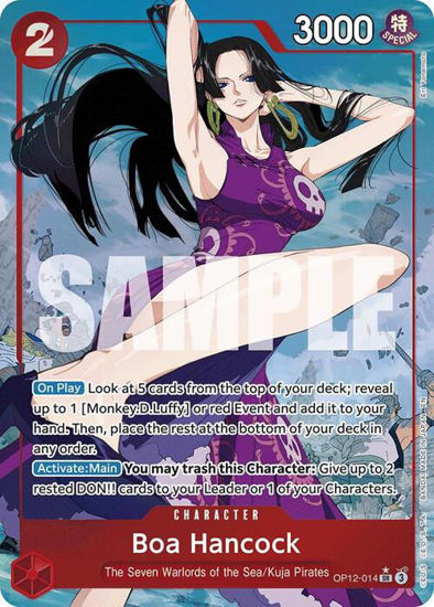 Boa Hancock (Alternate Art) - OP12-014a - Alternate Art