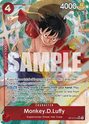 Monkey.D.Luffy (Alternate Art) - OP12-015a - Alternate Art