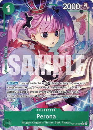 Perona (Alternate Art) - OP12-034a - Alternate Art