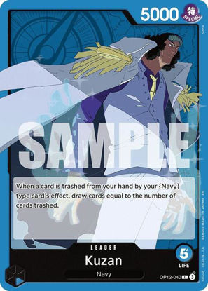 Kuzan - OP12-040 - Leader