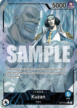 Kuzan (Alternate Art) - OP12-040a - Alternate Art