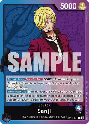 Sanji - OP12-041 - Leader