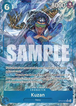Kuzan (Alternate Art) - OP12-043a - Alternate Art