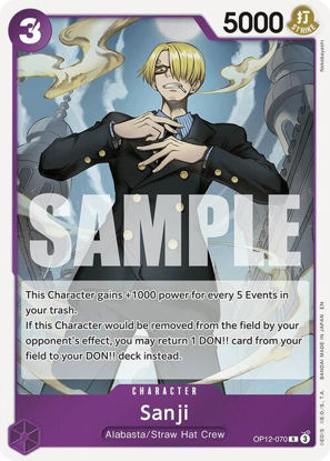 Sanji - OP12-070 - Rare