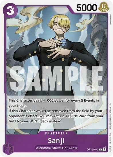 Sanji - OP12-070 - Rare