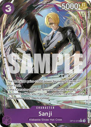 Sanji (Alternate Art) - OP12-070a - Alternate Art