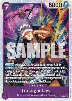Trafalgar Law - OP12-073 - Super Rare