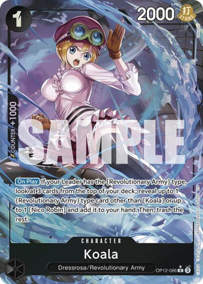 Koala (Alternate Art) - OP12-086a - Alternate Art